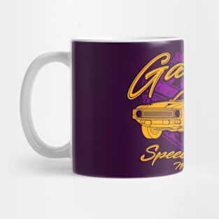 Gasoline Speed Maniac Muscle Car Mug